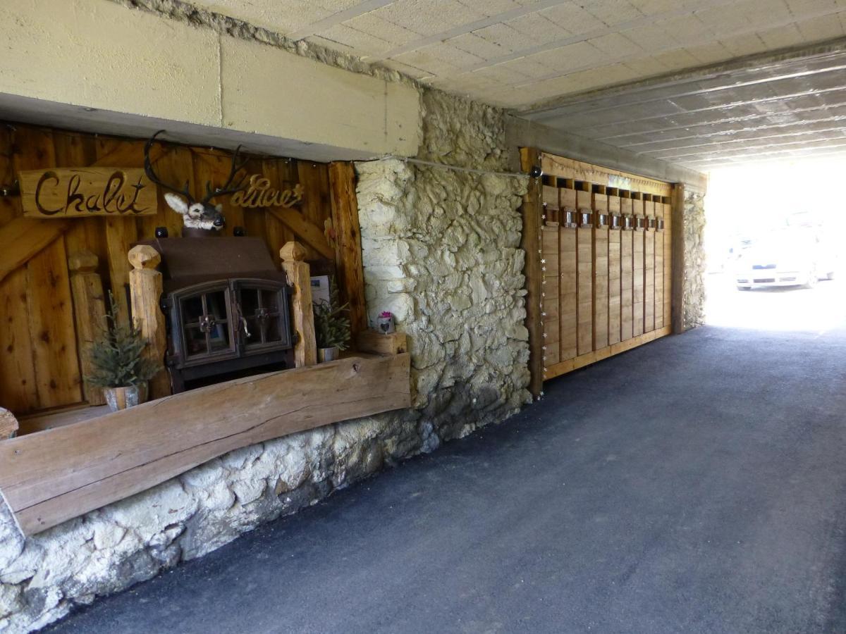 Chalet Lucie Le Cheval Noir Вальморель Екстер'єр фото